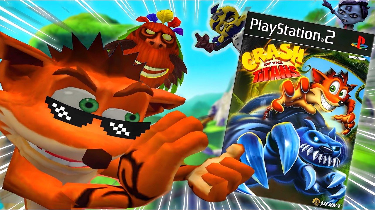 CRASH OF THE TITANS es el MEJOR juego de CRASH para PS2