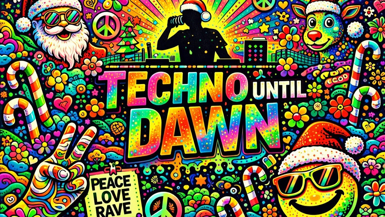 TECHNO UNTIL DAWN – Acid Rave Christmas Edition | 90s Techno • Acid • Oldschool Vibes