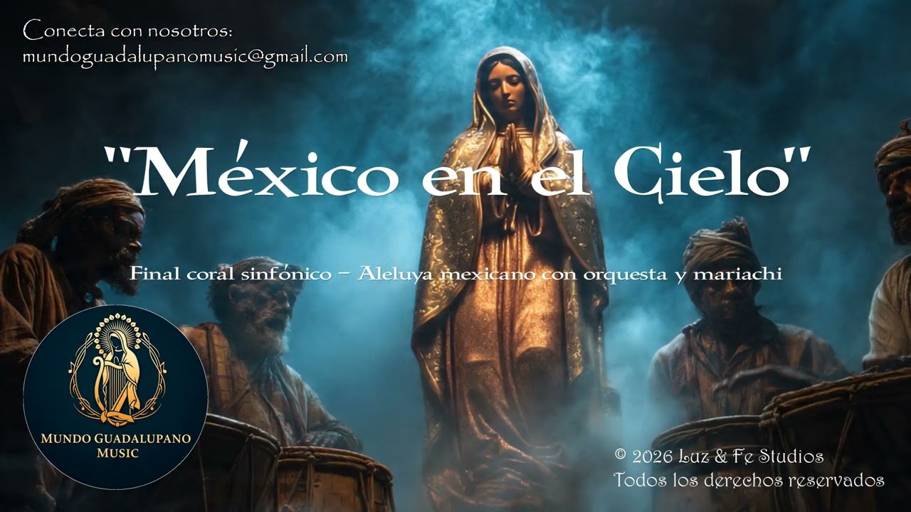 MÉXICO EN EL CIELO | Final coral sinfónico — Aleluya mexicano con orquesta | Mundo Guadalupano Music