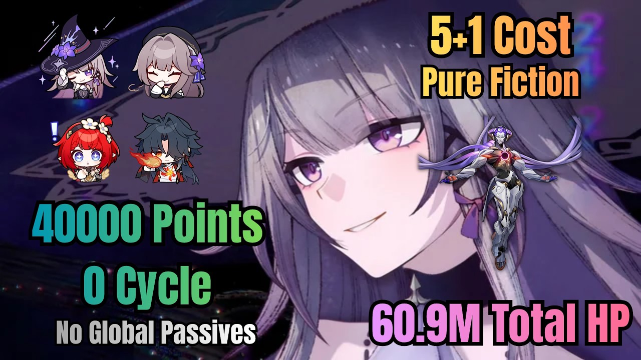 I finally 0 cycled Starward Pure Fiction with E0 The Herta