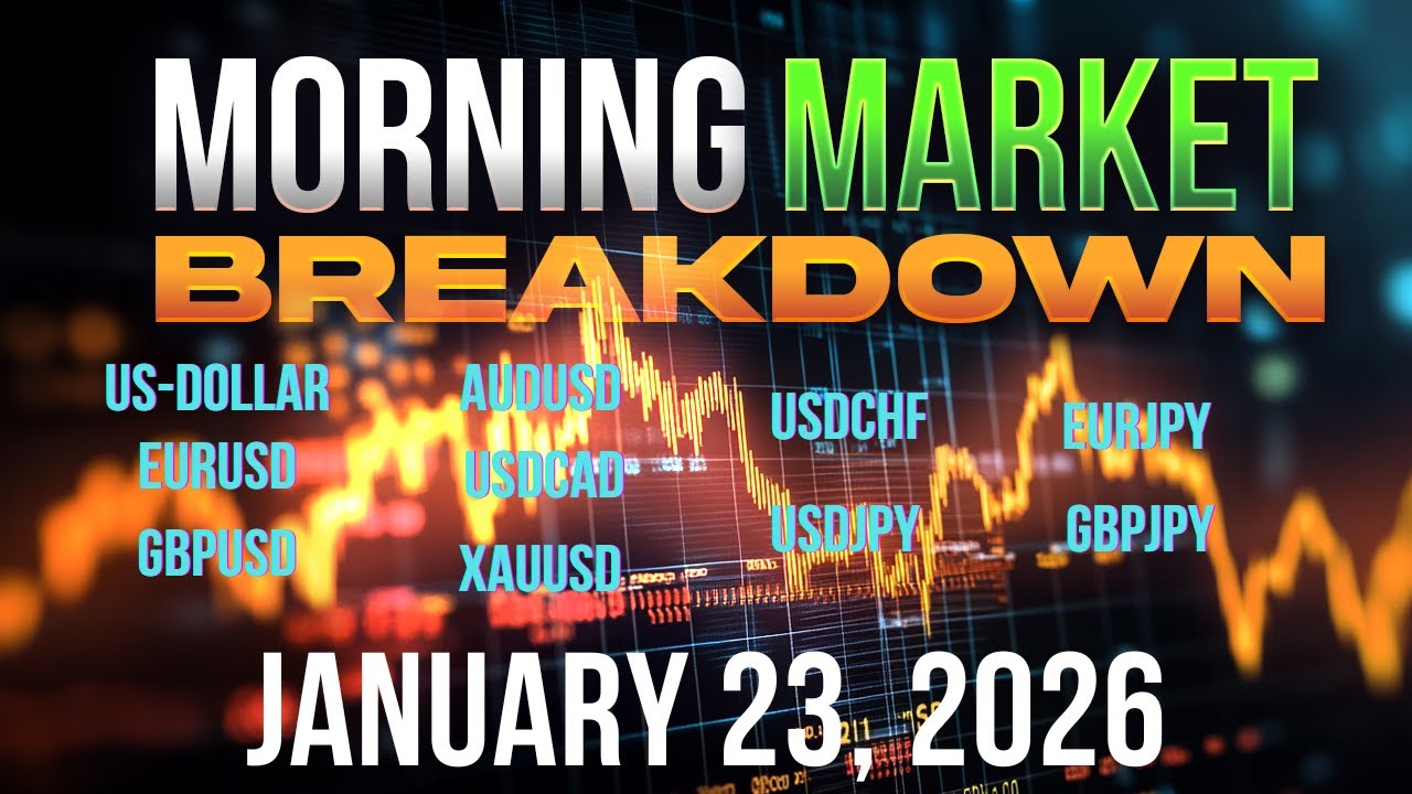 Morning Analysis 1-23-26 US Dollar EURUSD GBPUSD AUDUSD USDCAD USDCHF USDJPY XAUUSD EURJPY GBPJPY