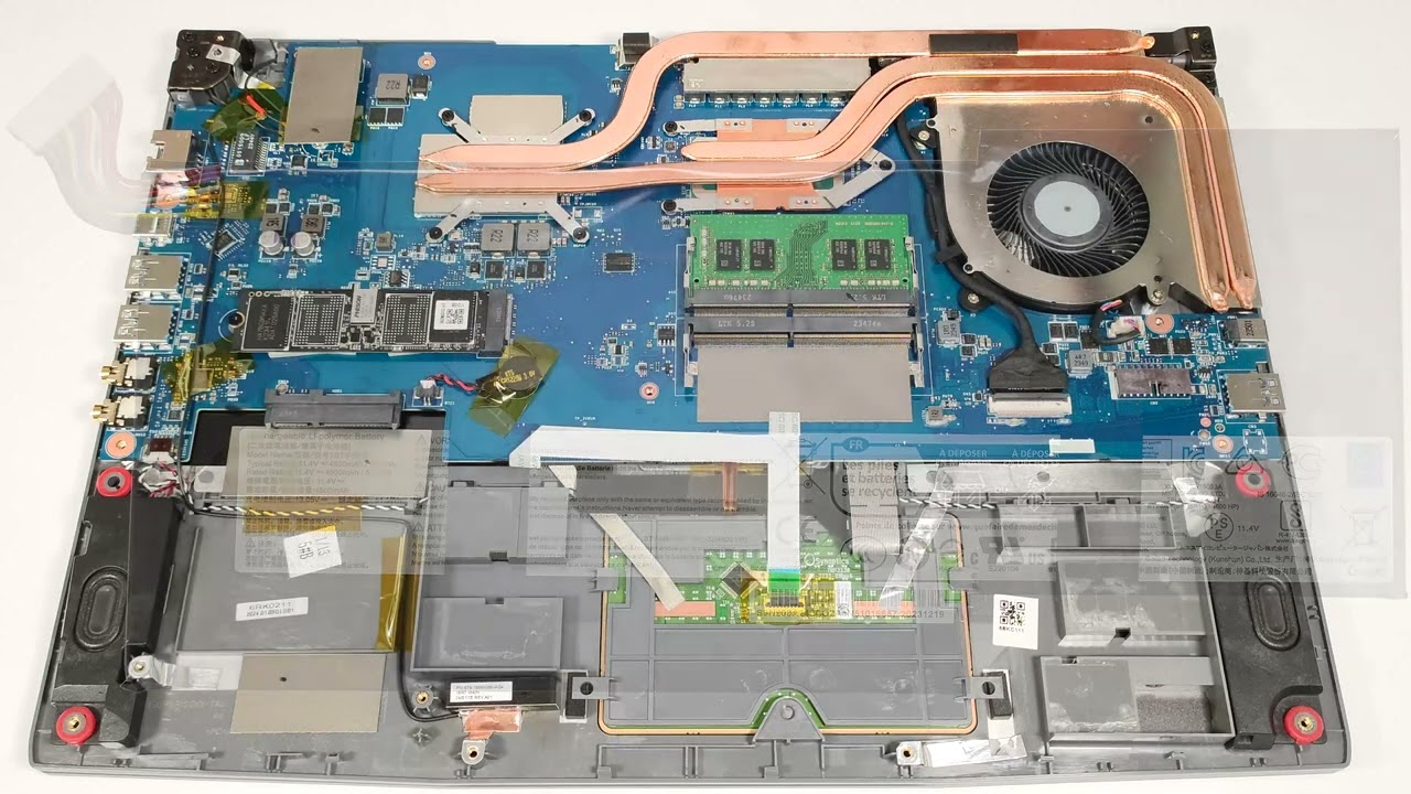 🛠️ How to open MSI Thin 15 B12U - disassembly and upgrade options