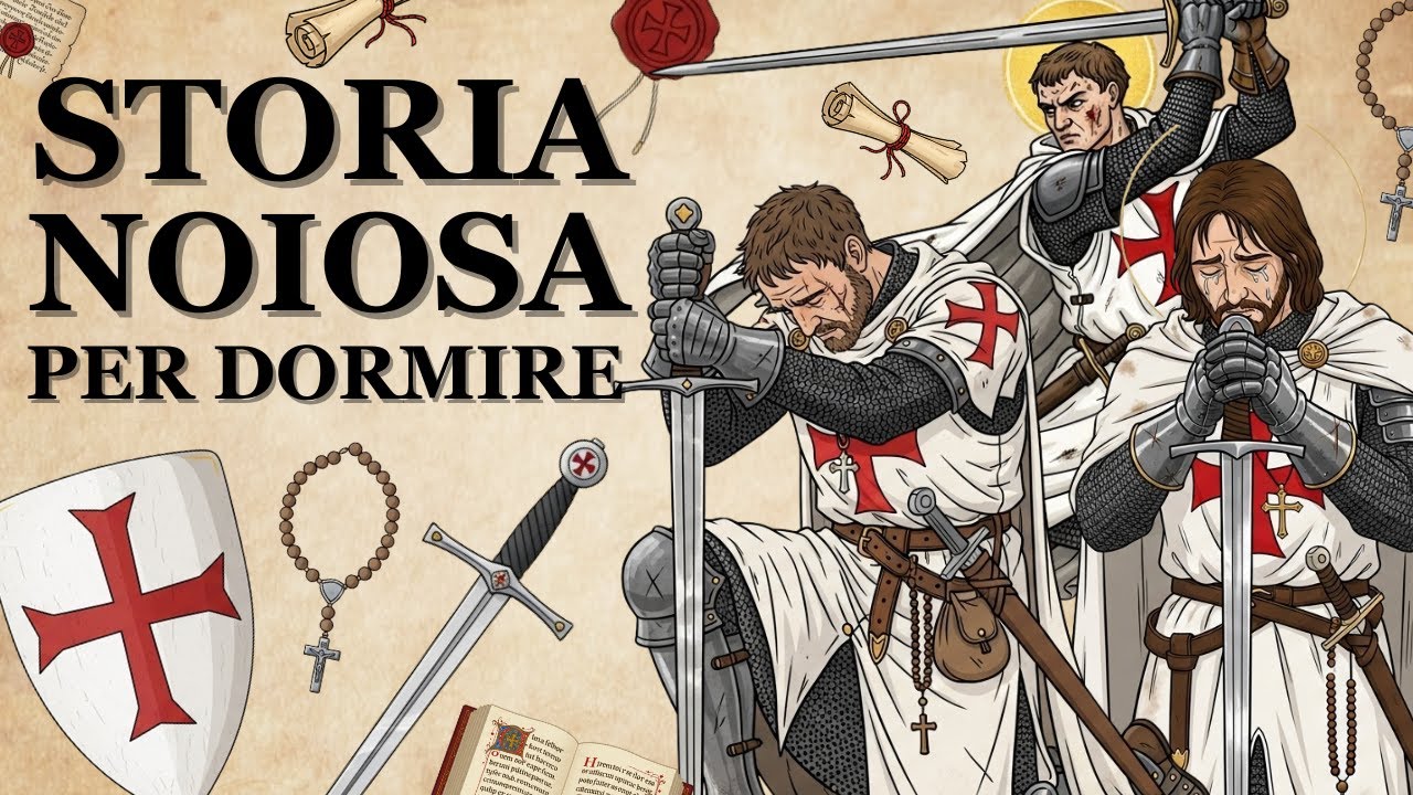 Storia per Dormire | Il Segreto dei Cavalieri Templari (Tra Fede e Cospirazione)