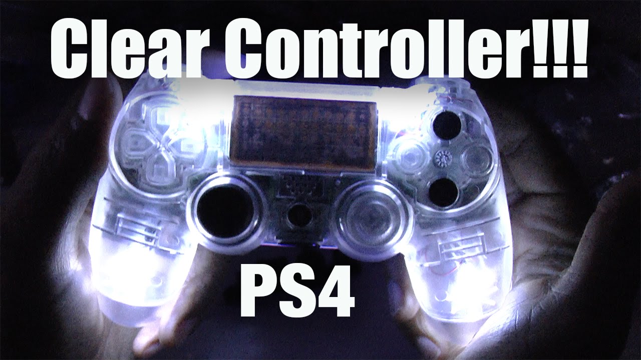 Clear PS4 Controller Build