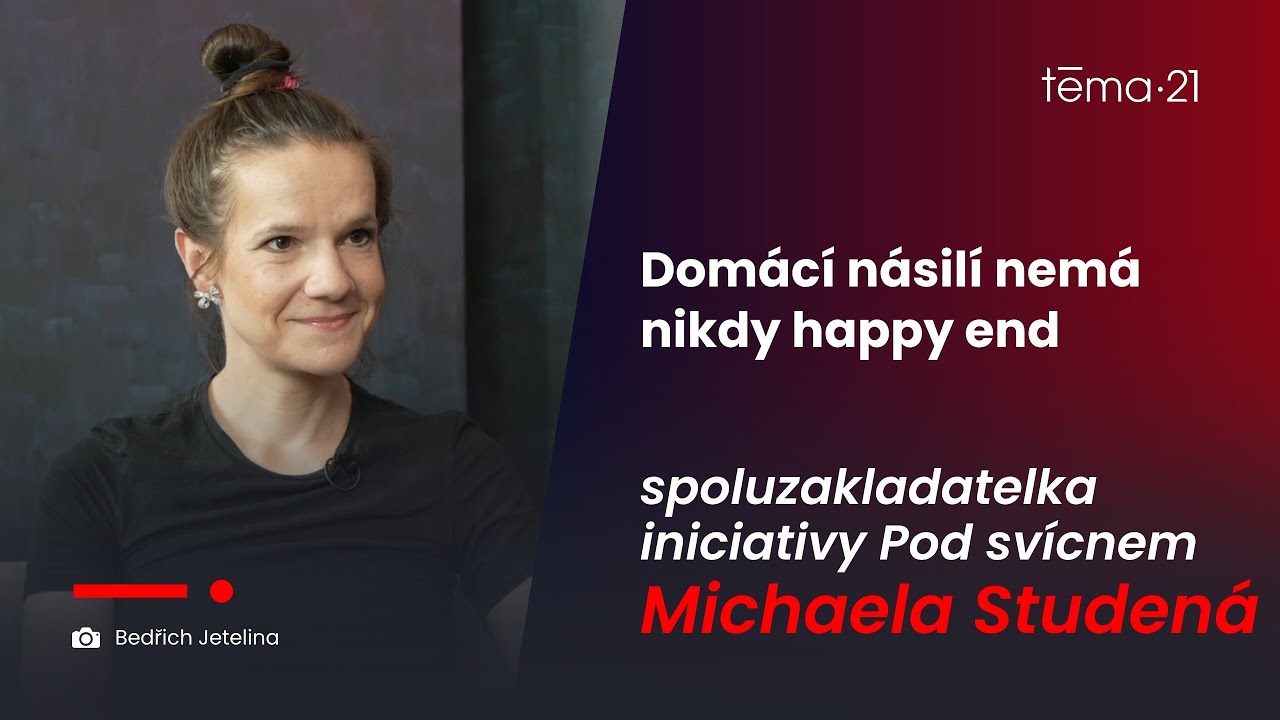 Domácí násilí nemá nikdy happy end, říká Michaela Studená z iniciativy Pod svícnem
