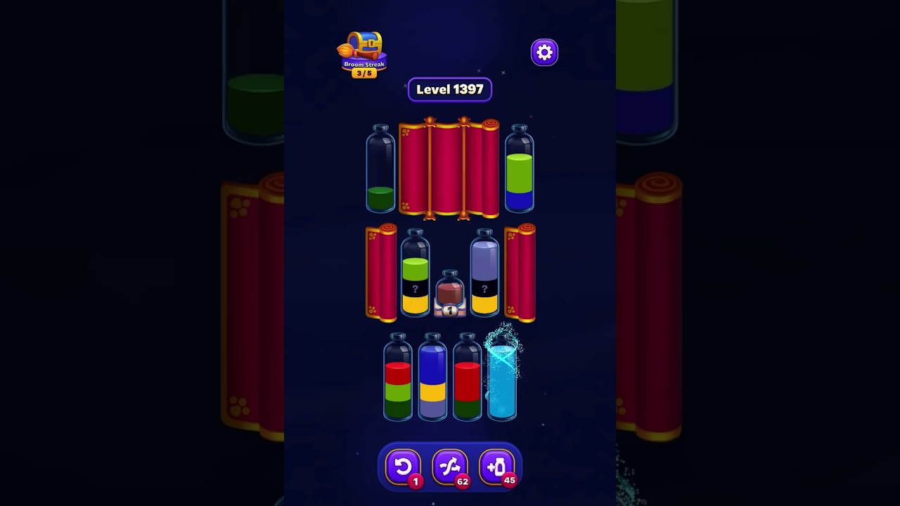 Magic Sort Level 1391-1392-1493-1394-1395-1396-1397-1398-1399-1400