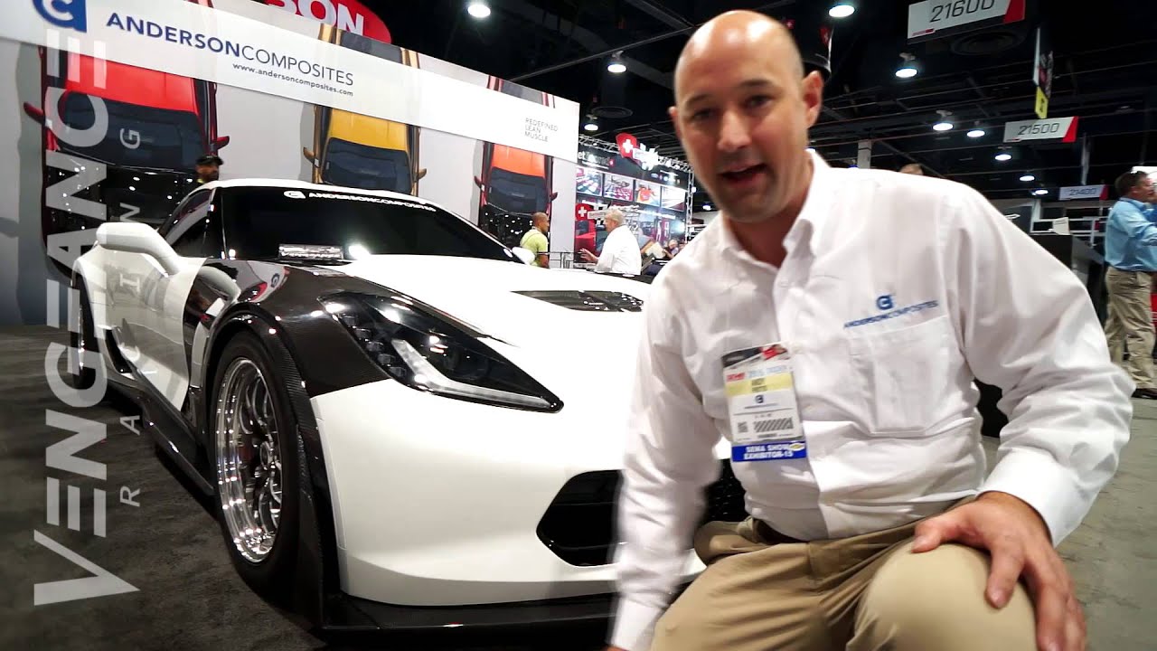 SEMA Carbon Fiber C7 Z06 - Vengeance Racing & Anderson Composites