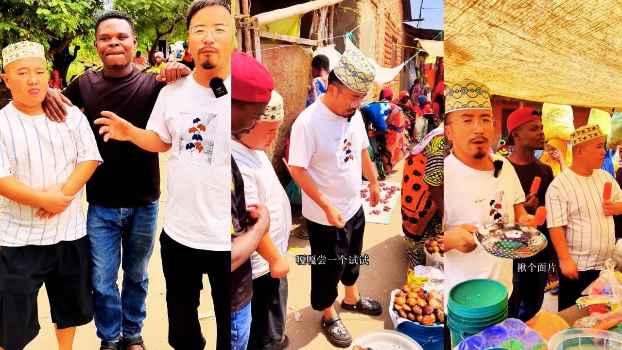 Alang's Tanzania Blind Date 7 (Alang Relaxes at the Market)