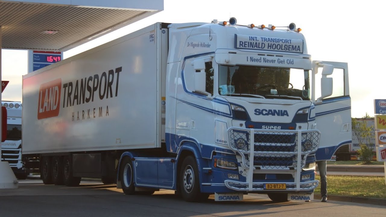 Truckspotting in Haselünne Part 4 | Open Pipe | Horns and more