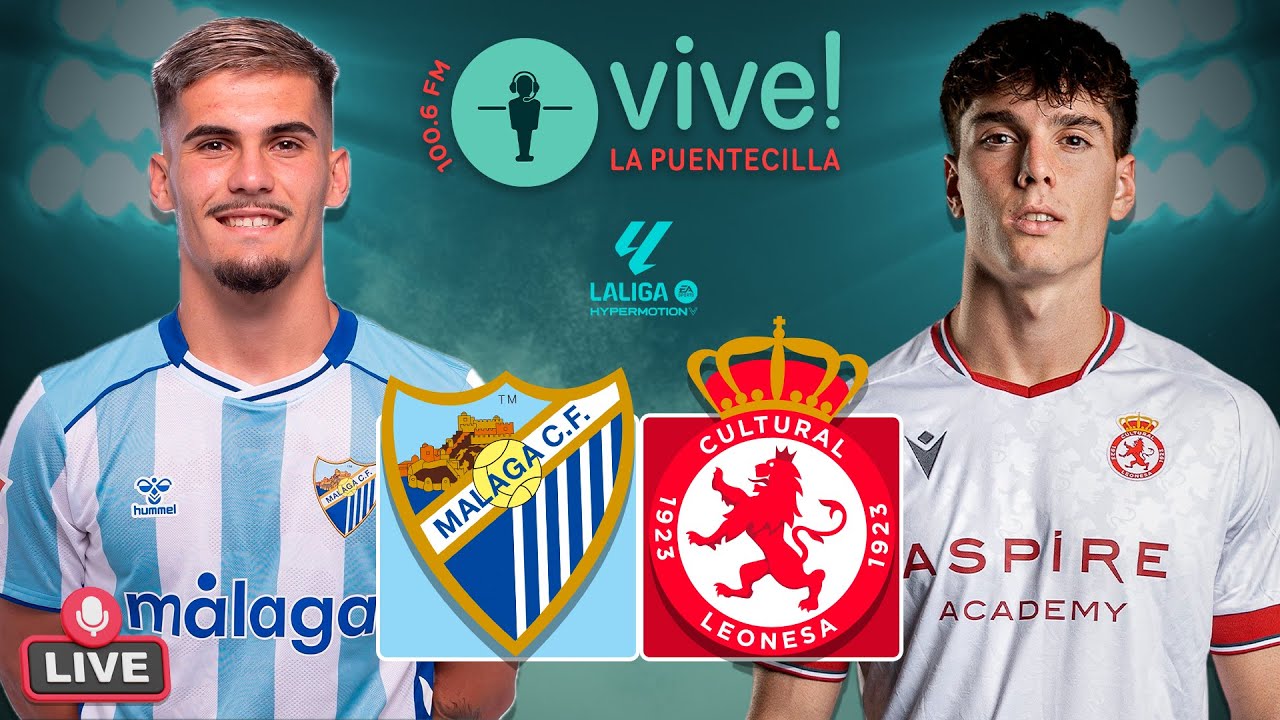 🔴 MÁLAGA - CULTURAL | EN DIRECTO | JORNADA 25 LALIGA HYPERMOTION | LA PUENTECILLA
