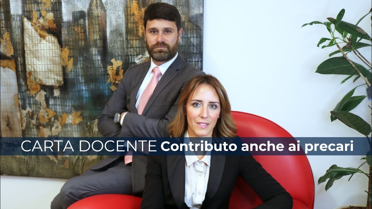 CARTA DOCENTE - contributo anche ai precari