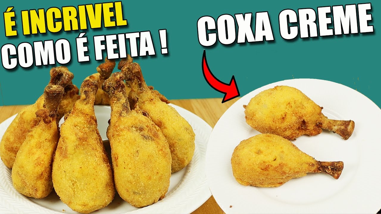 ESSE É O SEGREDO DA VERDADEIRA COXA CREME INCRIVEL!!   COZINHA SEM MISTERIO