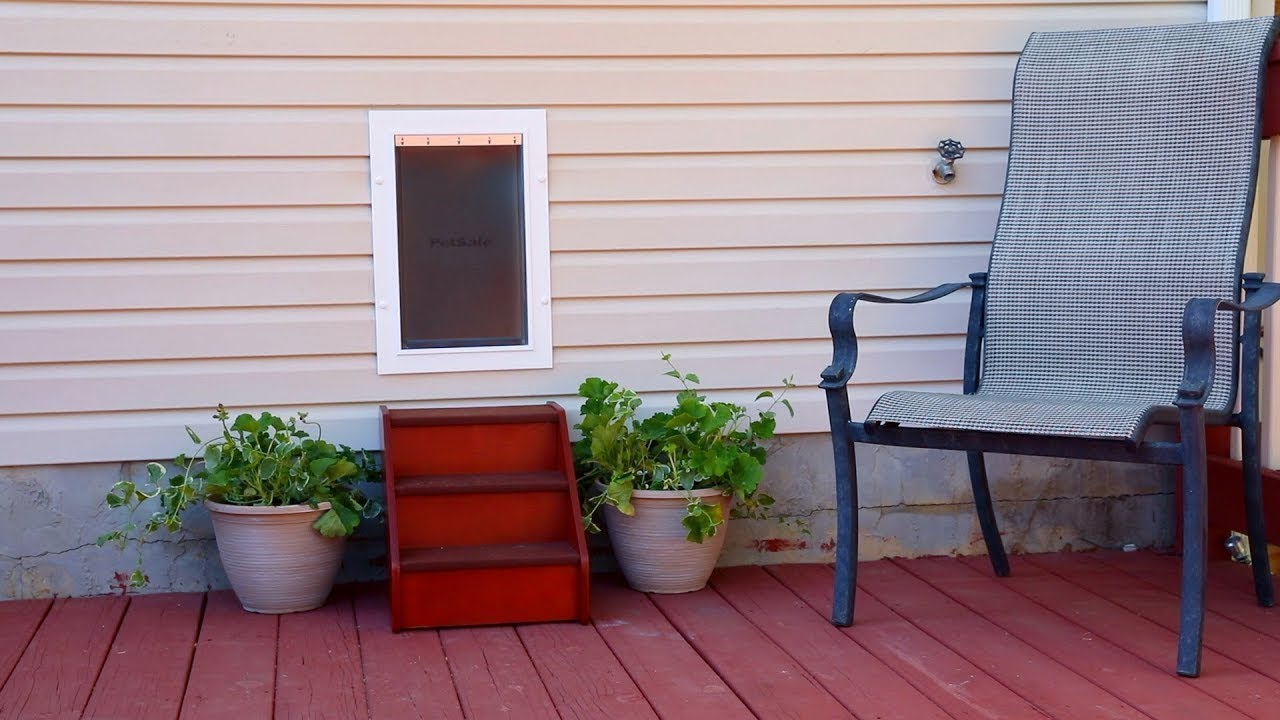 How to Install the PetSafe&reg; Wall Entry Pet Door&trade;
