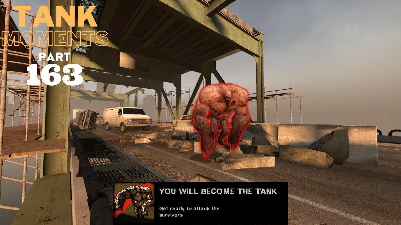 LEFT 4 DEAD 2 - МОМЕНТЫ ТАНКА @ЧАСТЬ 163