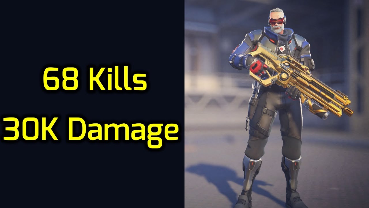 WORLD RECORD SOLDIER GAME? 68 KILLS 30K DAMAGE! | OVERWATCH 2
