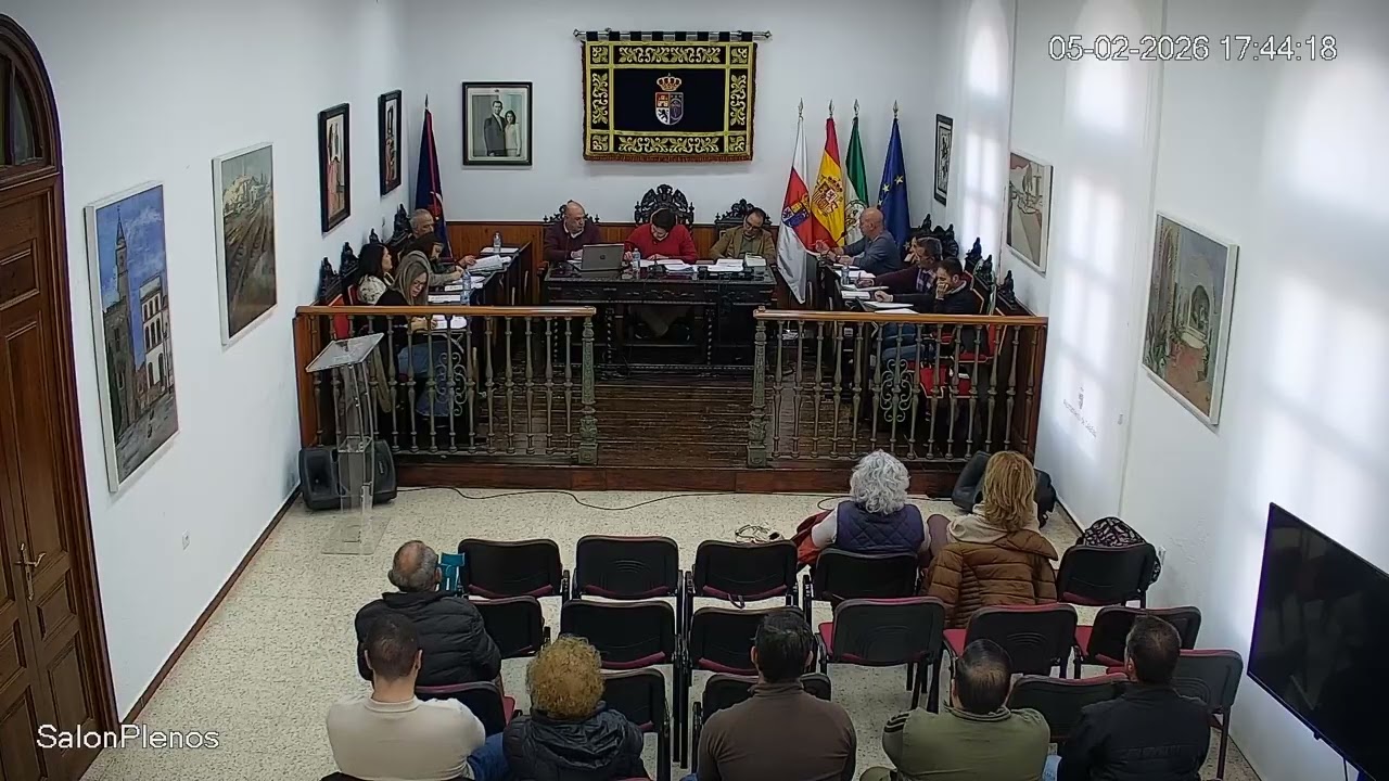 Pleno Ordinario 5 de febrero, 2026 | Ayuntamiento de Calañas