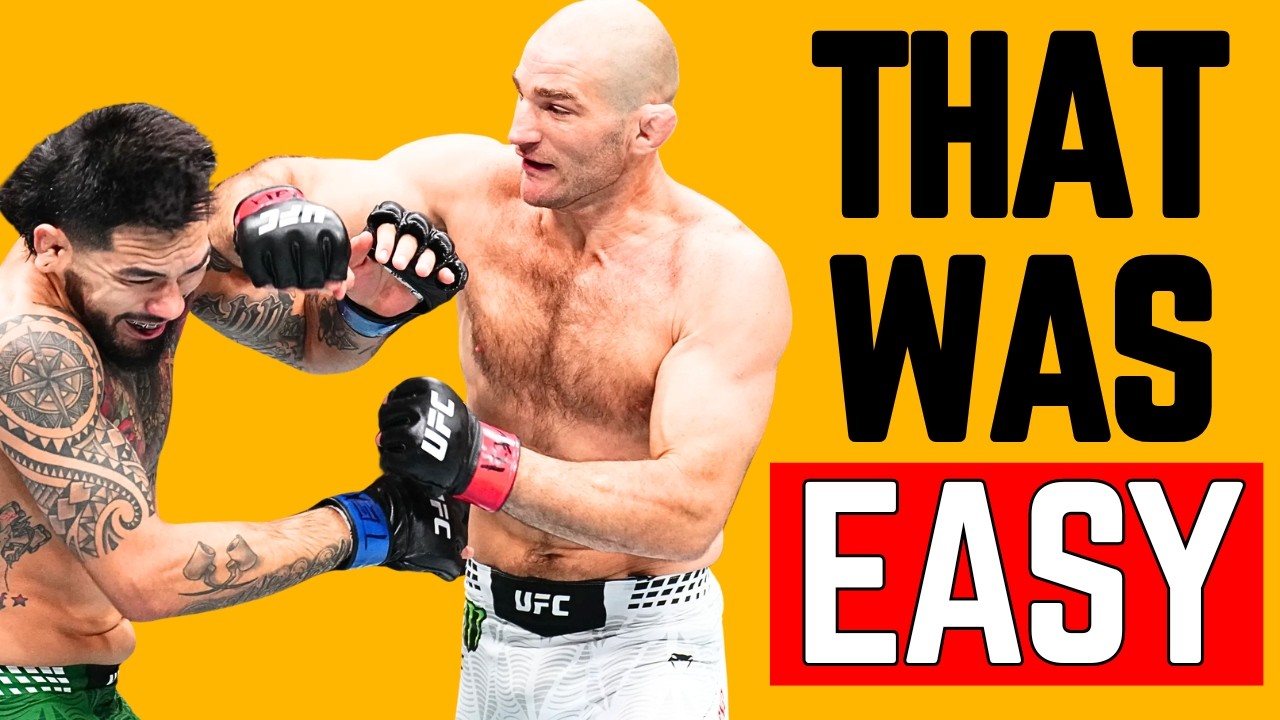 Sean Strickland SCHOOLED Anthony Hernandez! UFC Houston Recap