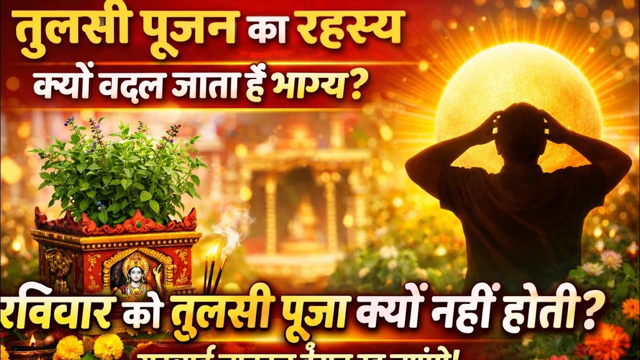 😮 तुलसी पूजा का छुपा हुआ रहस्य ! धर्म + विज्ञान का रहस्य ,जो कोई नहीं बताता! #tulsipuja #tulsivivah 