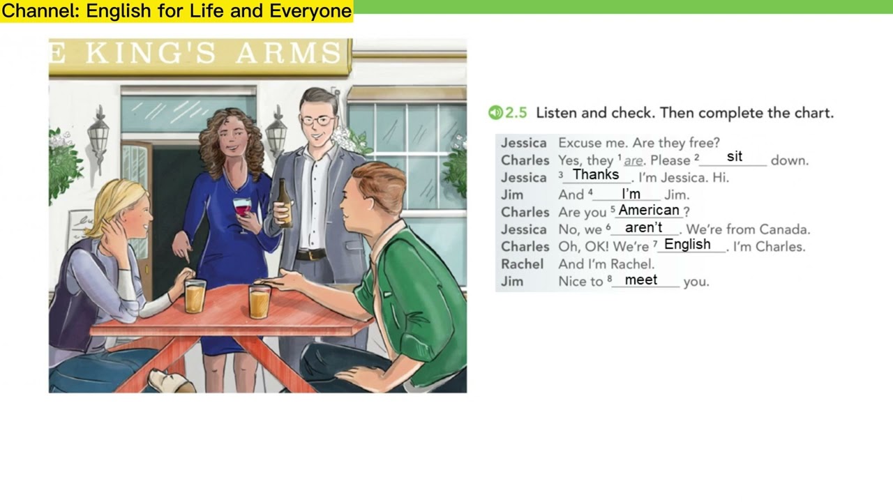 English File 4 edition Beginner Unit 02