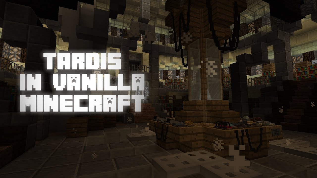 [1.12 Vanilla] TARDIS in Minecraft - Repaint, Something New.