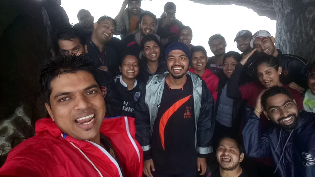 SonuSong at Top of Nakhind Fort | Nakhind Trek | V Camp & Treks