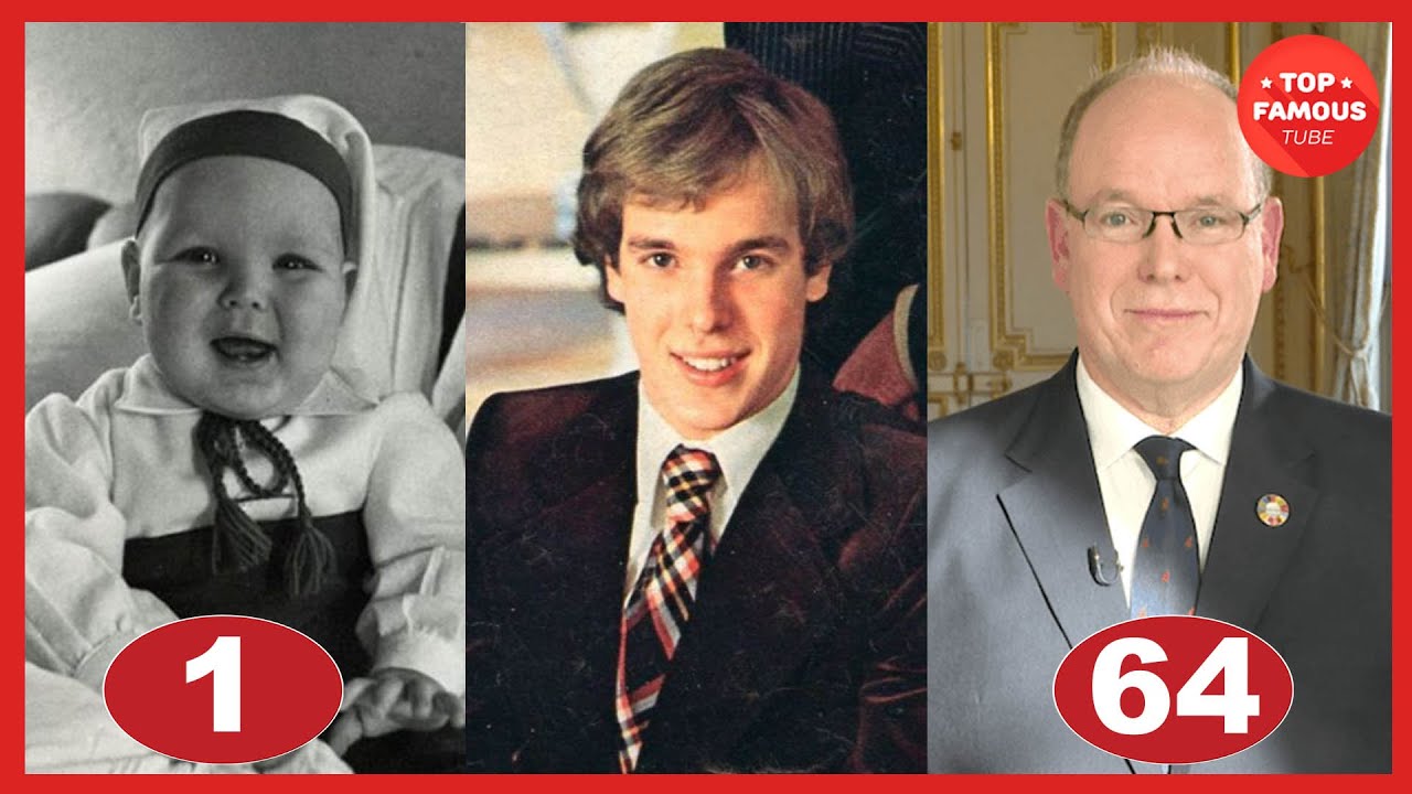 Prince Albert II of Monaco ⭐ Transformation From 1 To 64 Years Old