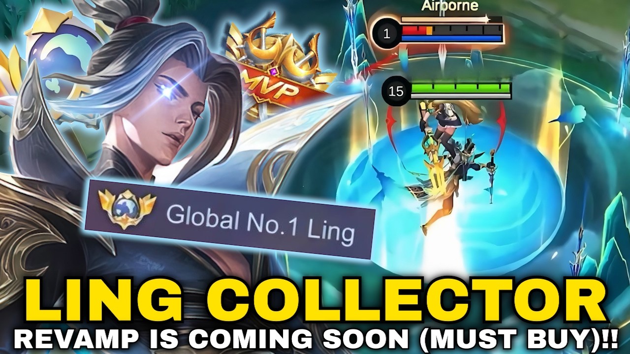 LING COLLECTOR REVAMP IS COMING SOON!! | LING FASTHAND GAMEPLAY USING COLLECTOR SKIN AGAINST COUPLE