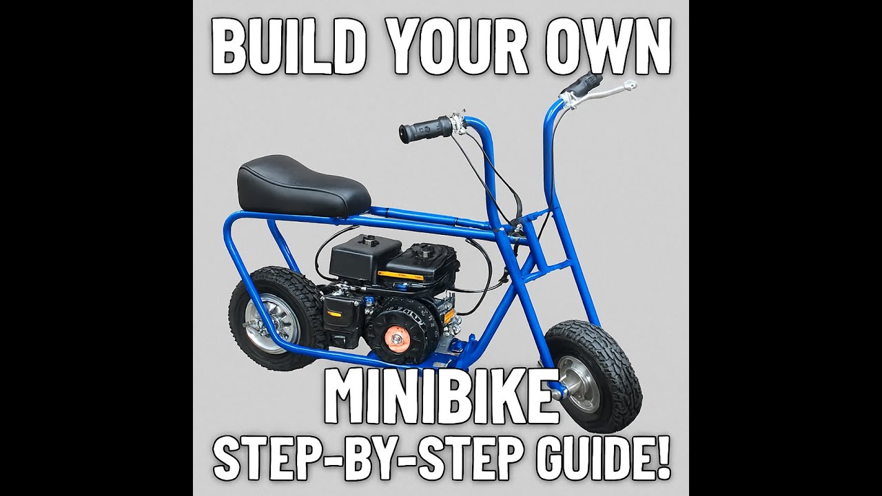 How to Build Your Own Mini Bike  Step-by-Step XR-ROCKET Build! #vintageminibikes #minibike #trending