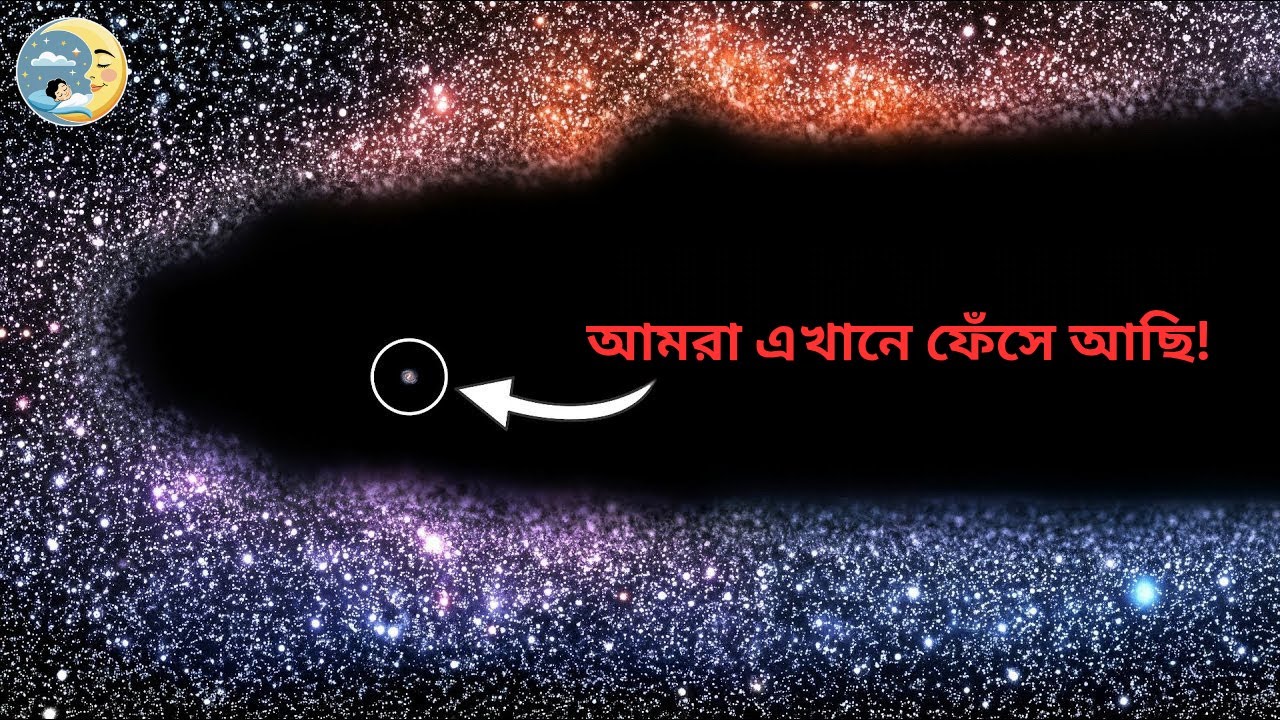 ২০০ কোটি আলোকবর্ষের গর্ত! কেবিসি ভয়েড (KBC Void) কী? হাবল টেনশন | Sleep Friendly Narration