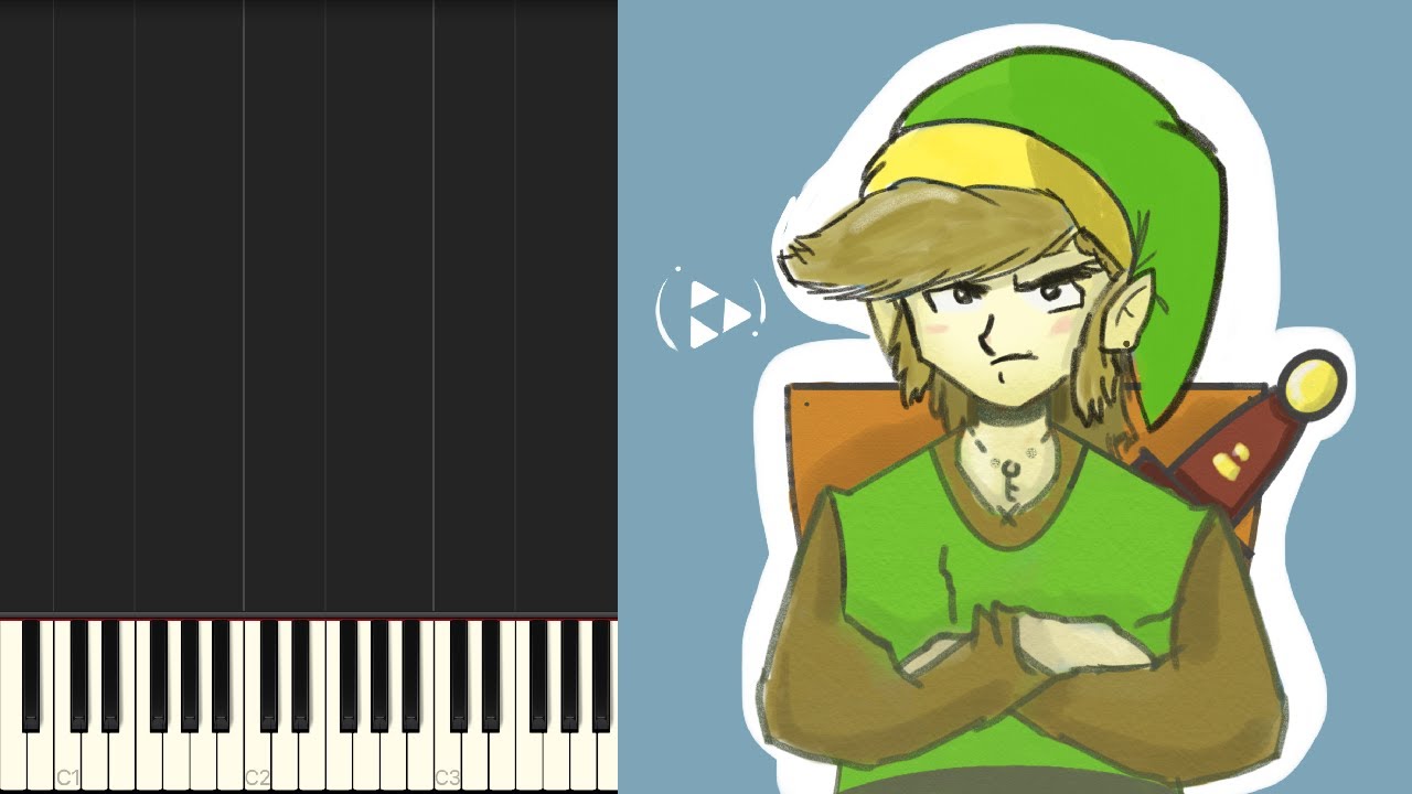 The Legend of Zelda | Title Theme [NES] Synthesia