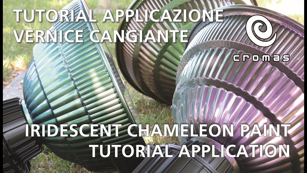Vernice Cangiante Iridescente - Tutorial Applicazione a Spruzzo