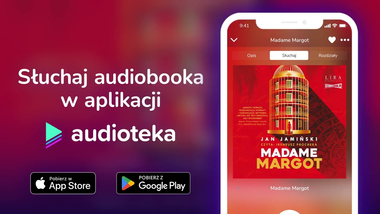 Madame Margot - audiobook |  Jan Jamiński (czyta Ireneusz Prochera)