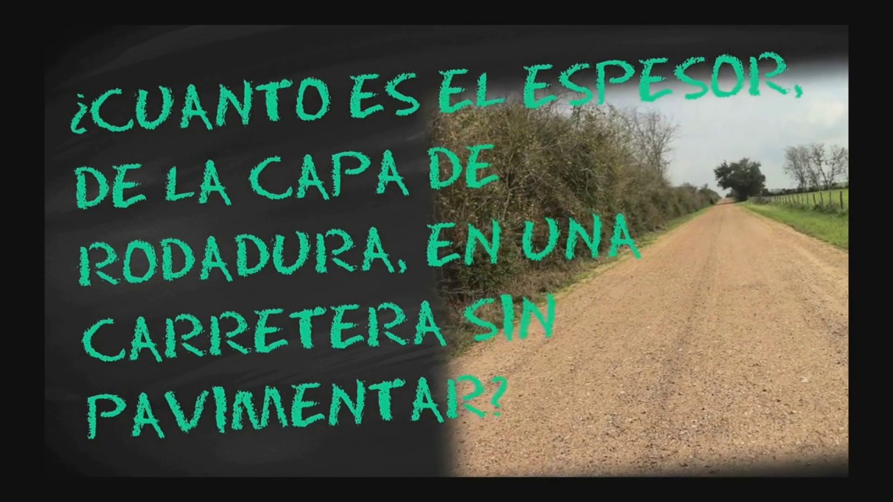 DISE&Ntilde;O DE CARRETERAS SIN PAVIMENTAR CON CAPA DE RODAMIENTO