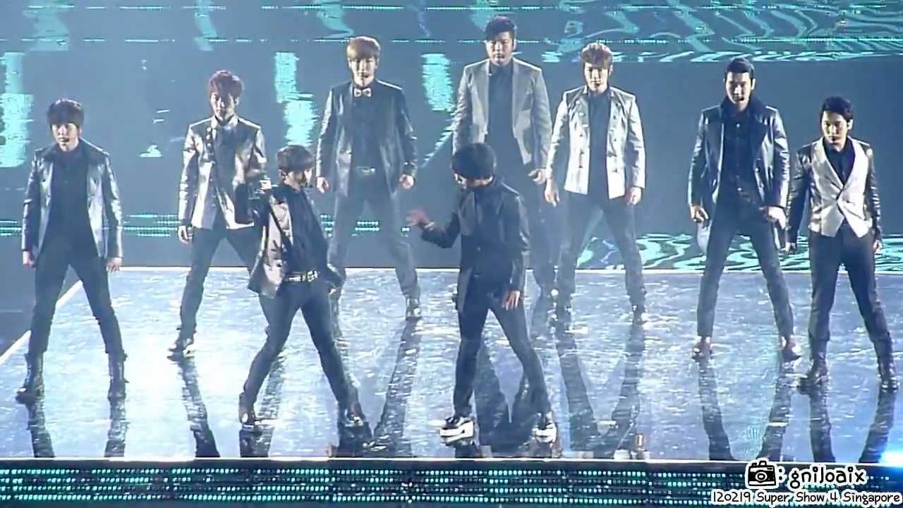 120219 Super Junior SS4 Singapore - Superman