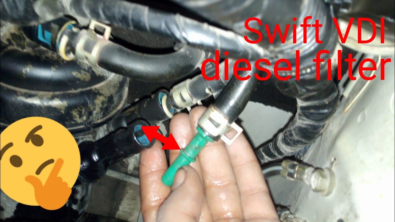how to Maruti Suzuki Swift Vdi diesel filter change