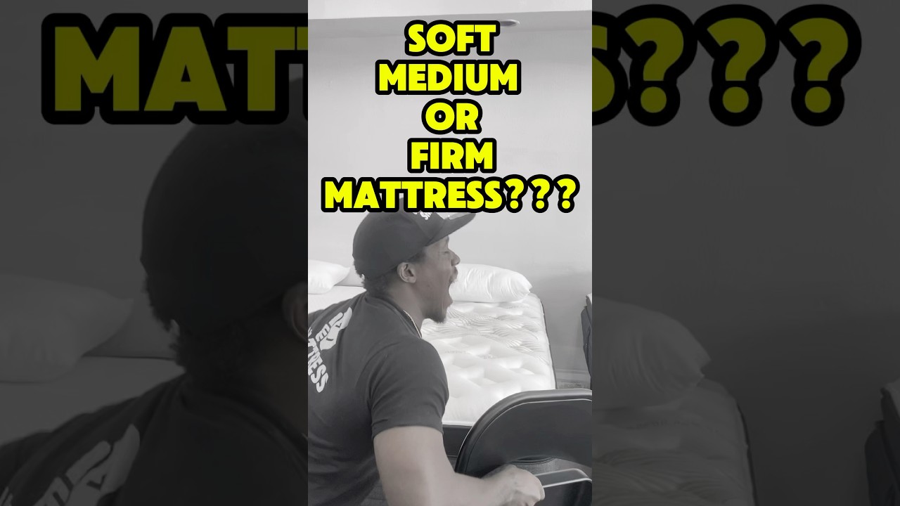 Soft Vs. Medium Vs. Firm Mattress | Which One Is Right For You? | Online Mattress Showroom Tampa