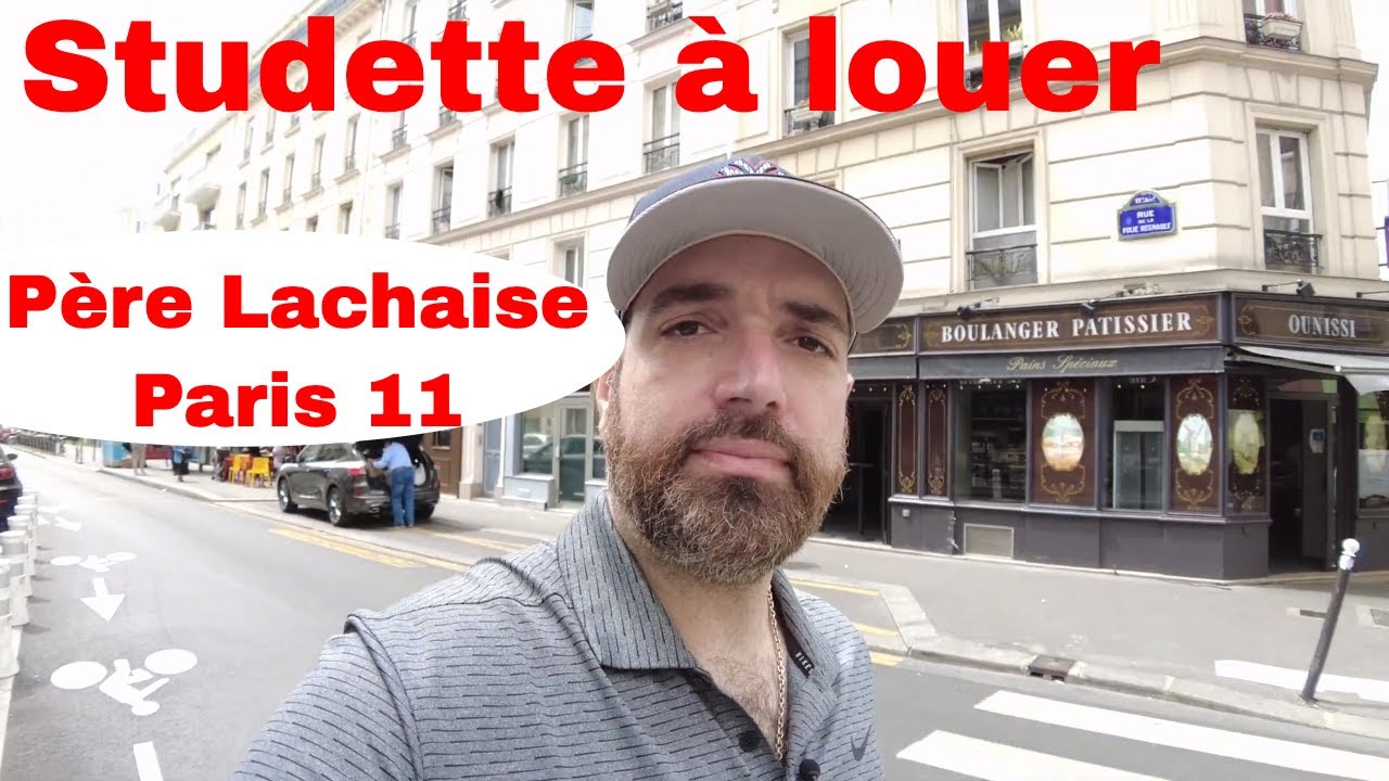 Studio &agrave; louer Paris 11 P&egrave;re Lachaise - Calme et lumineux