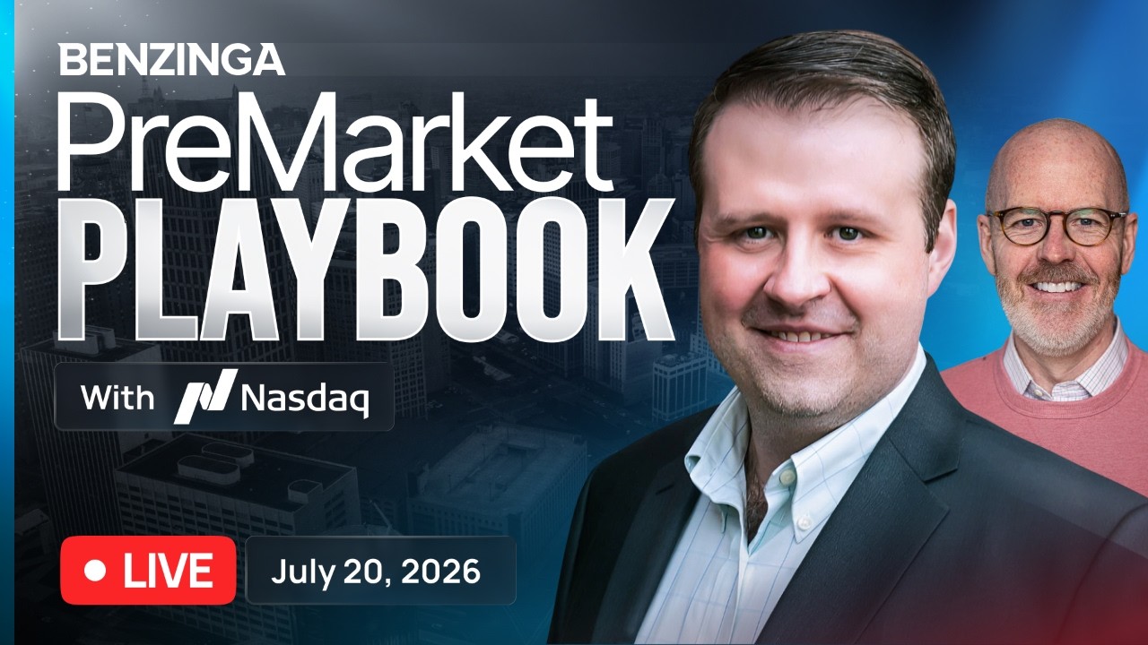 Big Tech Earnings Week Kicks Off | PreMarket Playbook [LIVE] + Nasdaq | July 20, 2026