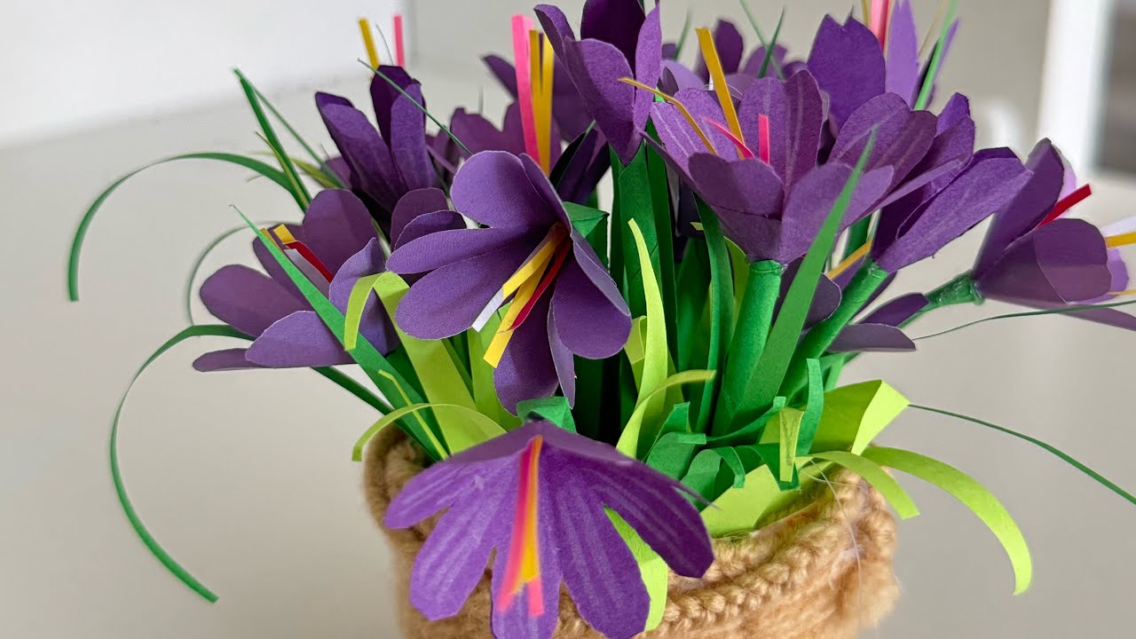 HELLO SPRING CROCUS / ПРЕКРАСНЫЕ ВЕСЕННИЕ ЦВЕТЫ 