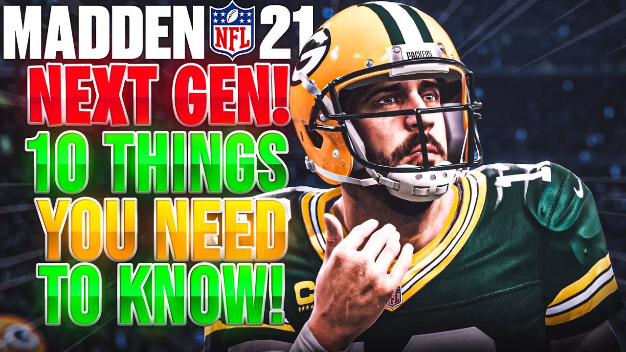 Madden 21 Next-Gen: 10 Things You Need to Know