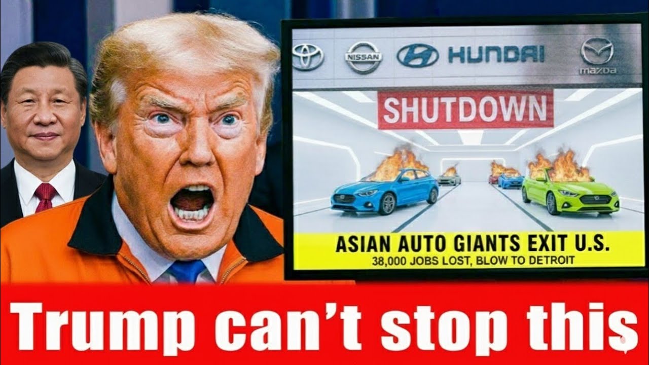 Asian Auto Giants Exit the U.S. &mdash; 38,000 Jobs Lost, Blow to Detroit&rdquo;