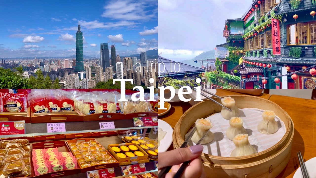 Taiwan Vlog | What To Eat, Exploring Taipei and the Famous Night Markets, Day Trip to Jiufen,