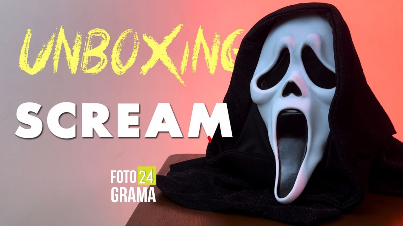 Unboxing del DISFRAZ ORIGINAL de SCREAM 👻 | Fotograma 24 con David Arce