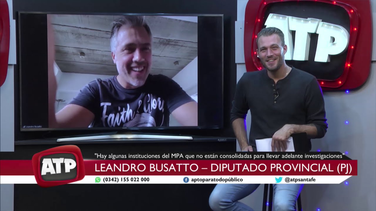Leandro Busatto - Diputado Provincial (PJ) - ATP 02 02 21