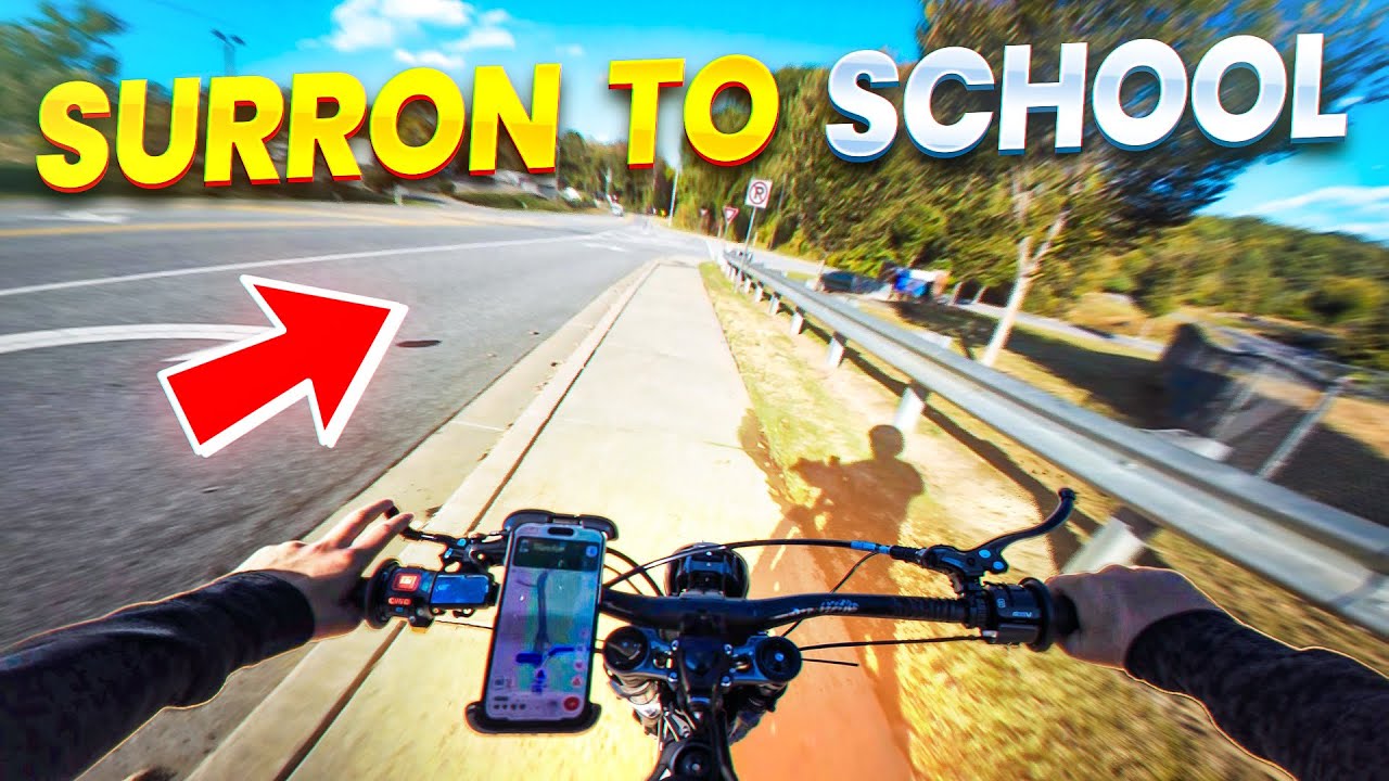 I Took My Surron to School