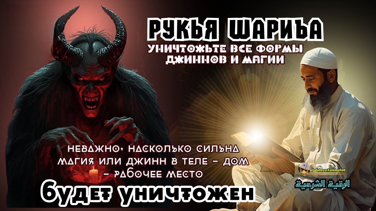 СИЛЬНАЯ РУКИЯ | УНИЧТОЖАЕТ МАГИЮ, ДЖИННОВ И ЗЛО В ДОМЕ И ТЕЛЕ!  🕌Ar--256