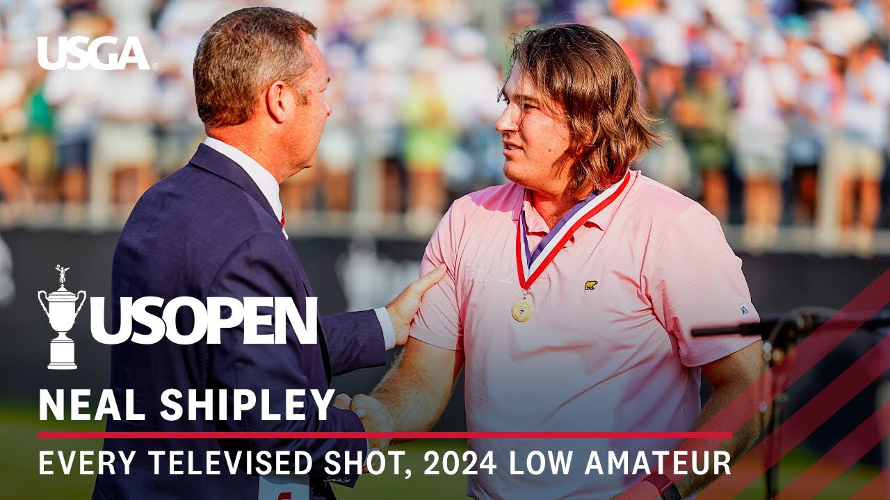 2024 U.S. Open Highlights: Neal Shipley Low Amateur | Every Televised Shot