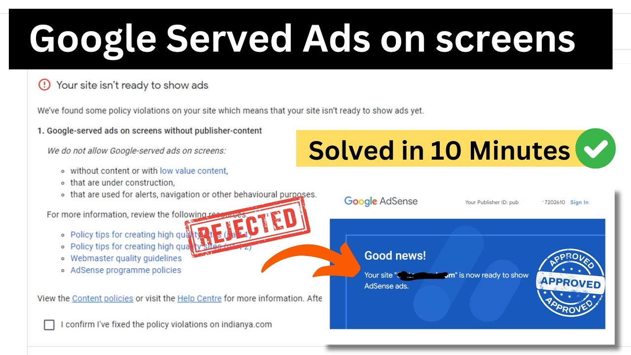 Inventory Value: Google-Served Ads On Screens Without Publisher Content | Google Publisher Policies