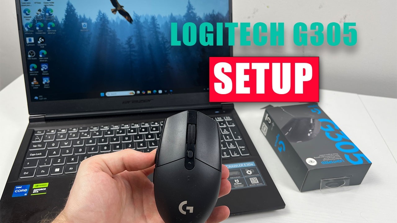 How to Setup and Connect Logitech G305 Wireless Mouse