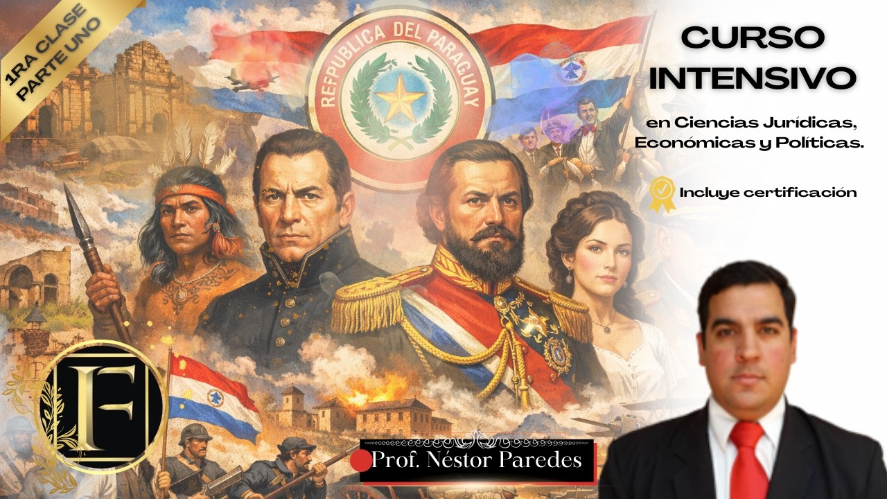 HISTORIA DEL PARAGUAY - Curso Intensivo en Ciencias Jurídicas, Económicas y Políticas. 2026